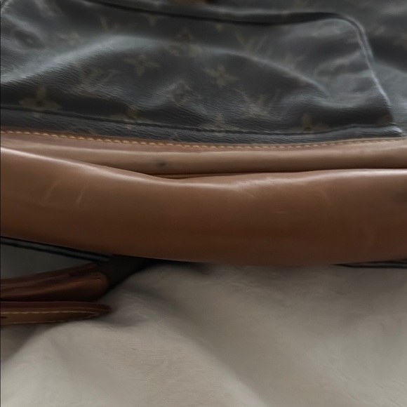 Louis Vuitton Brown Monogram Backpack with Brass Hardware - Picture 3 of 9